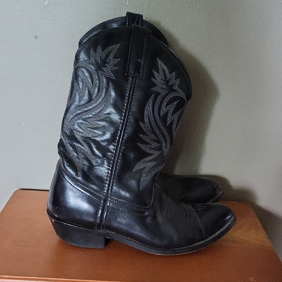 Laredo Other - Black Western Leather Boots